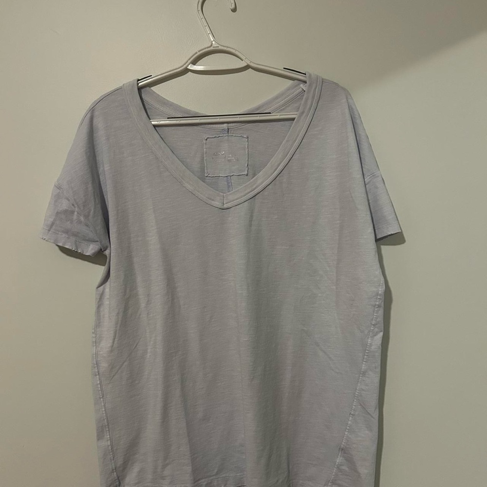 Aerie Light Gray V-Neck Men's Tee